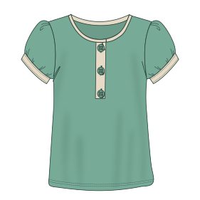 Fashion sewing patterns for LADIES Lingerie Pajama T-Shirt 7408